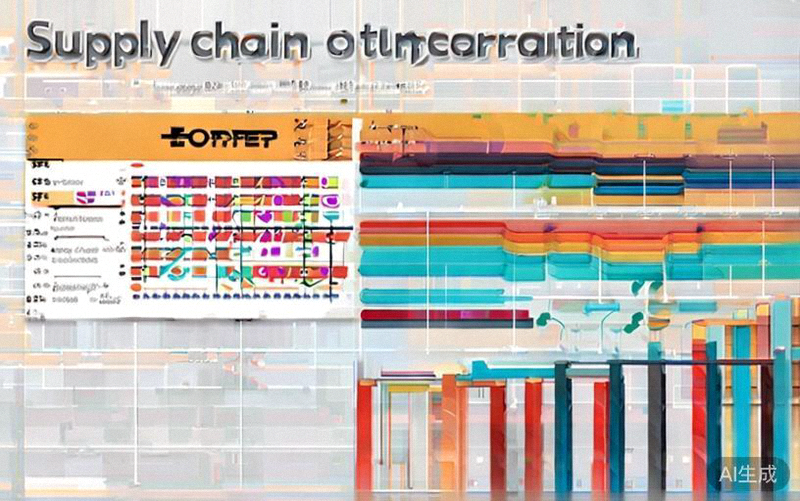供应链优化前后对比数据图表，展示成本、时效、差评率等关键指标的显著改善
