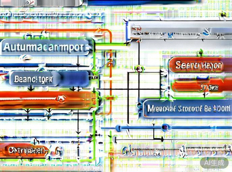 亚马逊广告结构流程图：从自动广告开始，其产生的搜索词报告和ASIN报告分别流向手动关键词广告和手动商品投放广告，形成一个持续优化的闭环系统